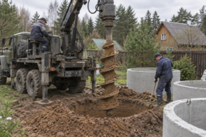 Бурение колодцев